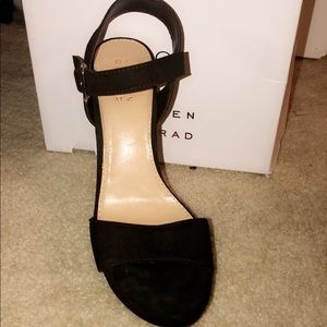 Lauren Conrad open toe Heels Black